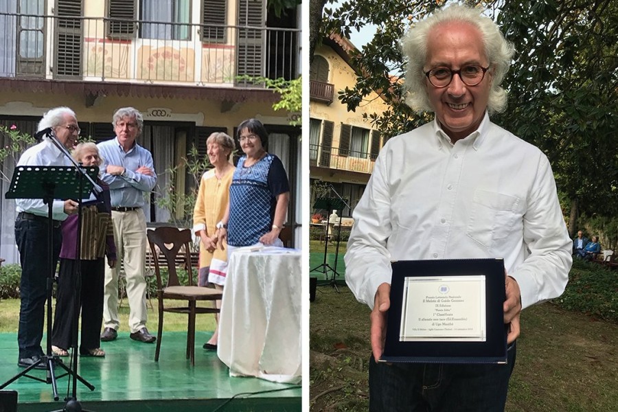 Agliè, Premio Il Meleto di Guido Gozzano 2019 - Il silenzio non tace, 1° classificato Poesia Edita